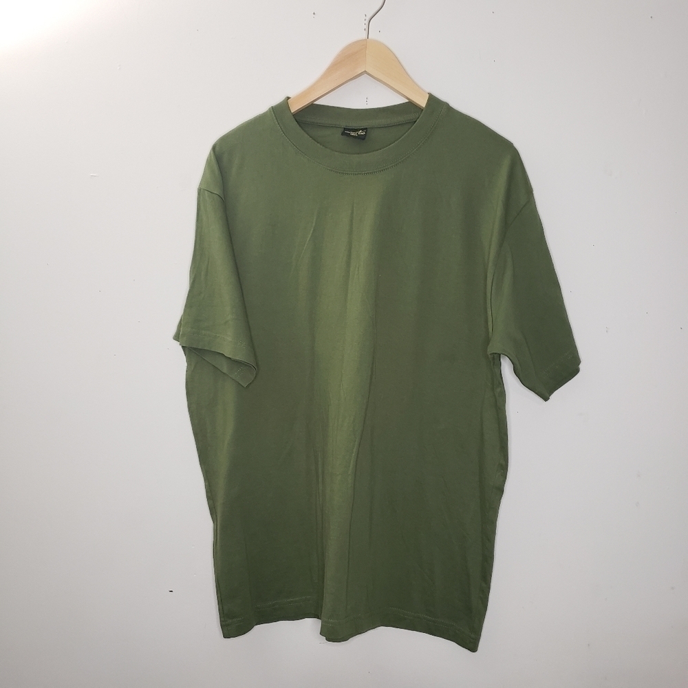Maestro Navy Green Basic Tee Unisex Shirt Size L